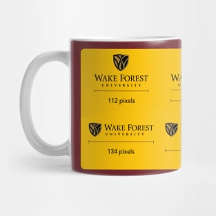 Wake Forest design for T-shirt Mug